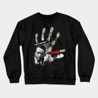 Danger Man Cult TV Inspired Design Crewneck Sweatshirt